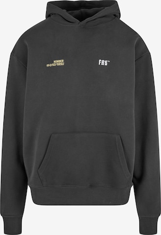Sweat-shirt 'Now Hiring' Fast & Bright en gris : devant