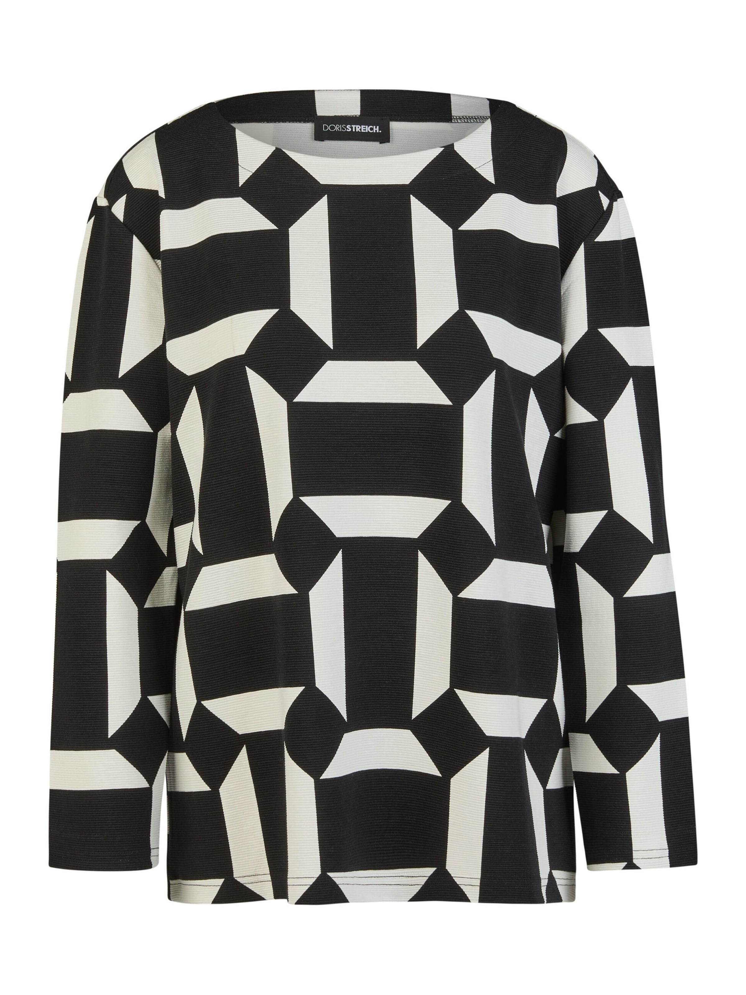 Doris Streich Sweatshirt in Schwarz: Vorderseite