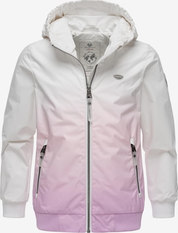 Ragwear Outdoor jacket 'Kristla Grade' in Purple: front