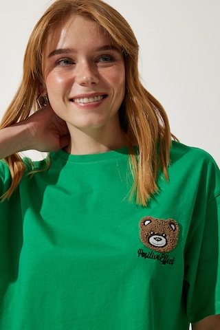 Happiness İstanbul T-Shirt in Grün