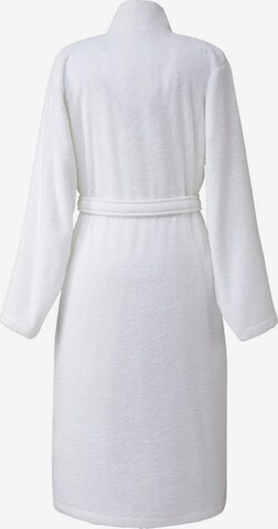 BOSS Long Bathrobe 'PLAIN' in White