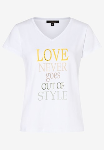 MORE & MORE Shirt in Wit: voorkant