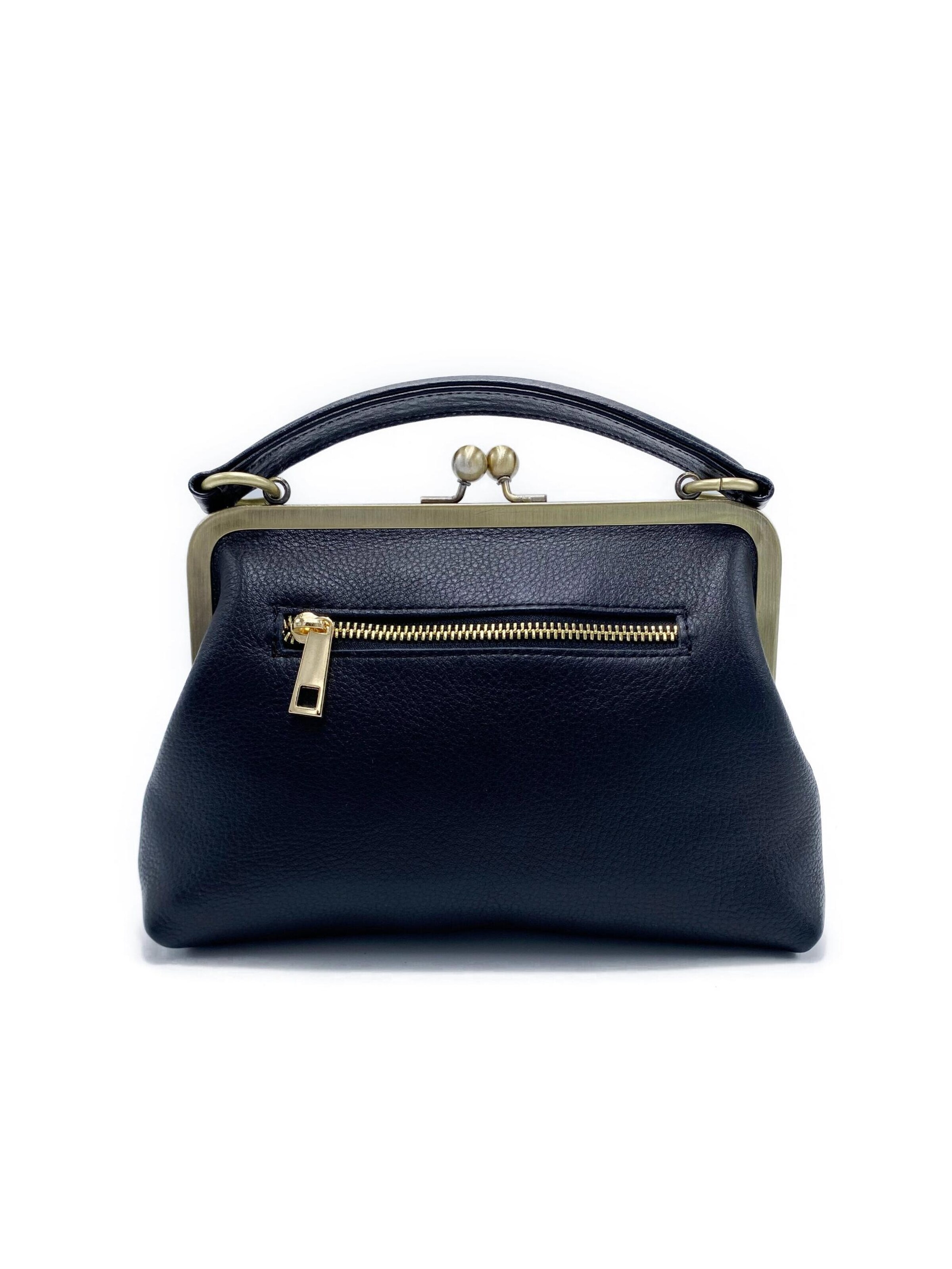 Sacs à main 'Kleine Olive – Leder Handtasche & Umhängetasche' Taschenkinder en noir
