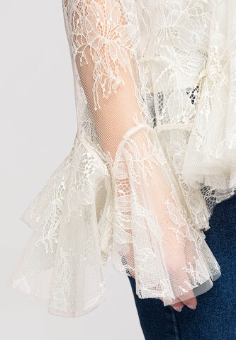 Ombre Bluse 'OW-SH-E0003' in Beige