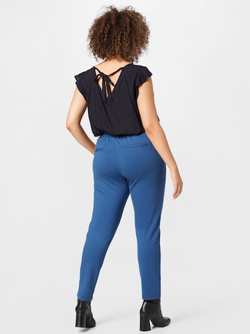 ONLY Carmakoma Regular Trousers in Blue