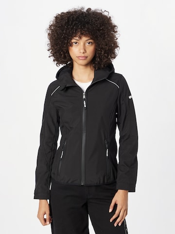 Lake View Between-Season Jacket 'Lotte' in Black: front