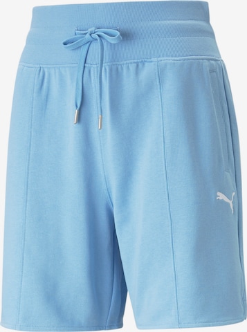 PUMA Normální Kalhoty – modrá: přední strana