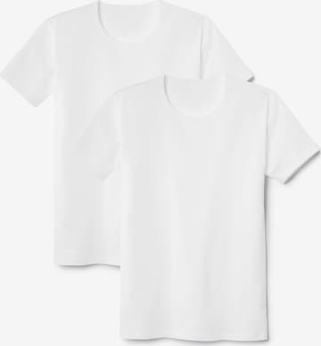 CALIDA Μπλουζάκι σε λευκό: μπροστά