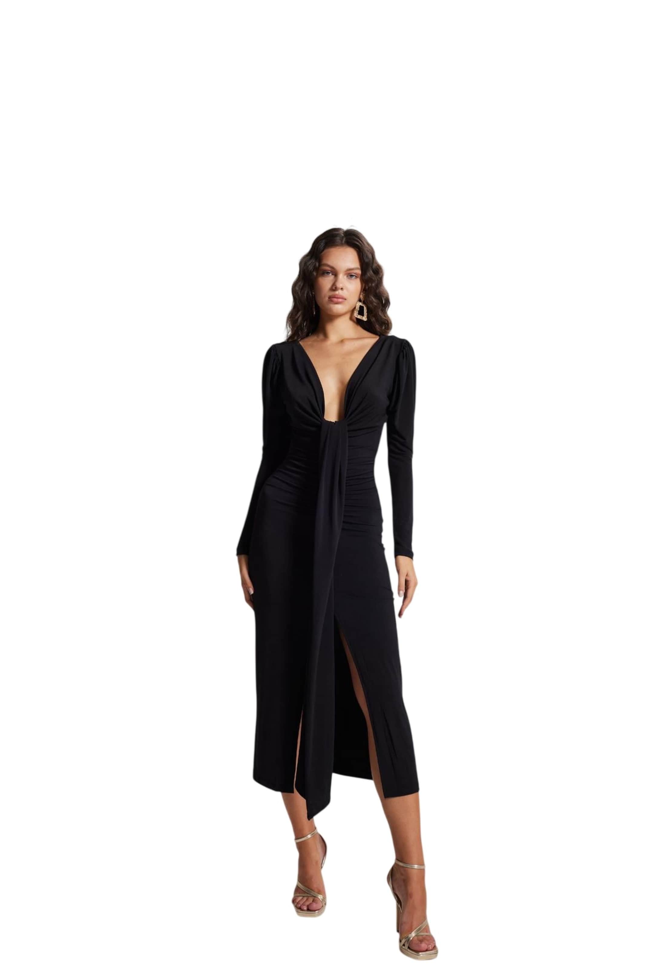 HOLLY LOLLY Kleid in Schwarz