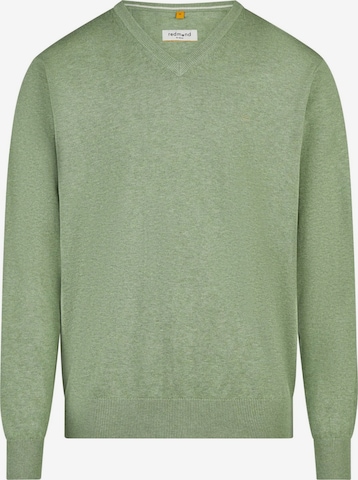 redmond Sweater 'Basic' in Green: front