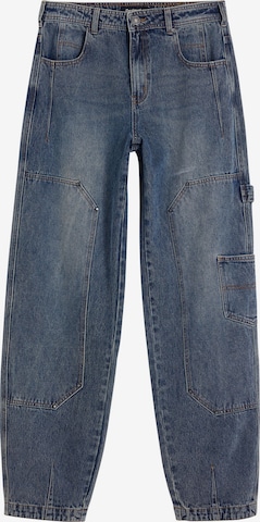 DesigualWide Leg/ Široke nogavice Traperice - plava boja: prednji dio