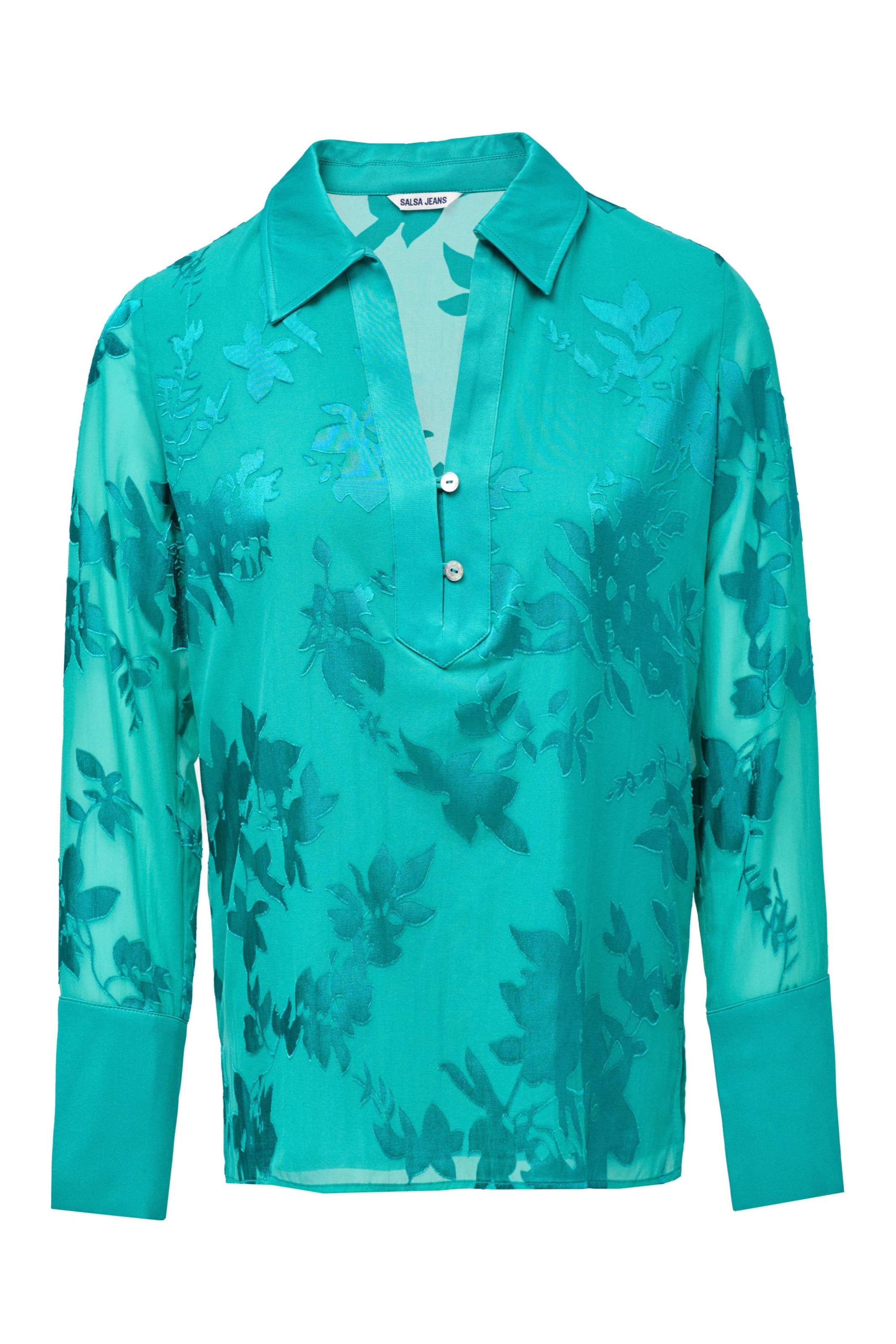 Salsa Jeans Blouse in Blue: front