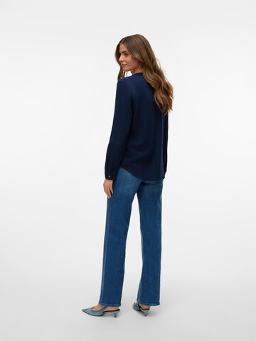 Chemisier 'VMMYMILO' VERO MODA en bleu