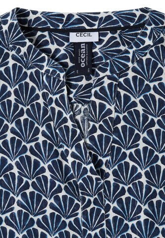 CECIL Bluse in Blau