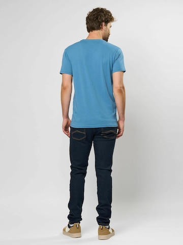 MCS Shirt 'Texas' in Blauw
