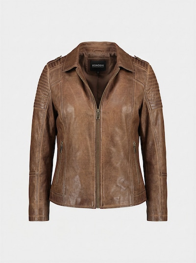 KOROSHI Overgangsjakke i cognac, Produktvisning