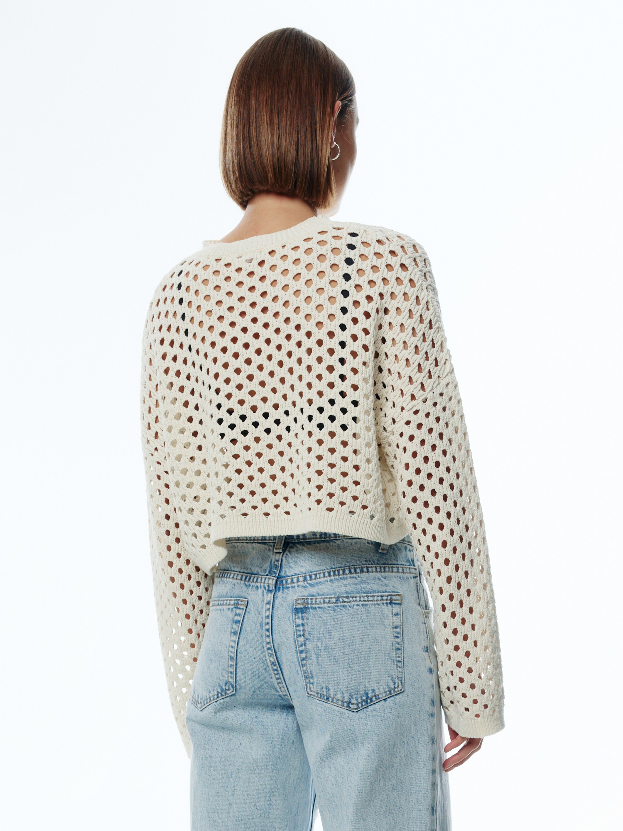 EDITED Producten Trui 'Yella' Ecru