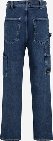 BDG Urban Outfitters Regular Cargo Jeans 'CARPENTER' in Blue