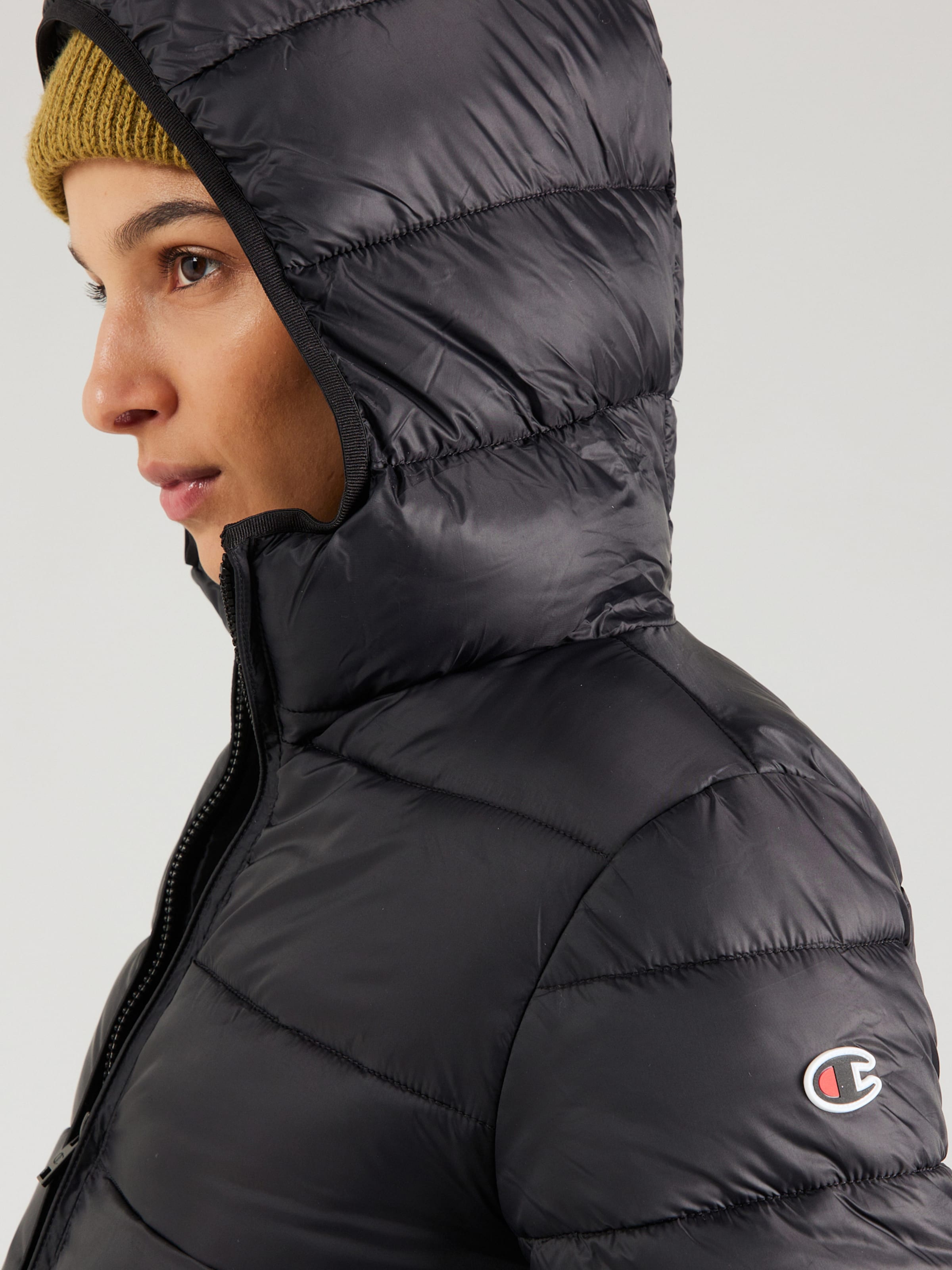 Manteau d hiver Champion Authentic Athletic Apparel en Noir