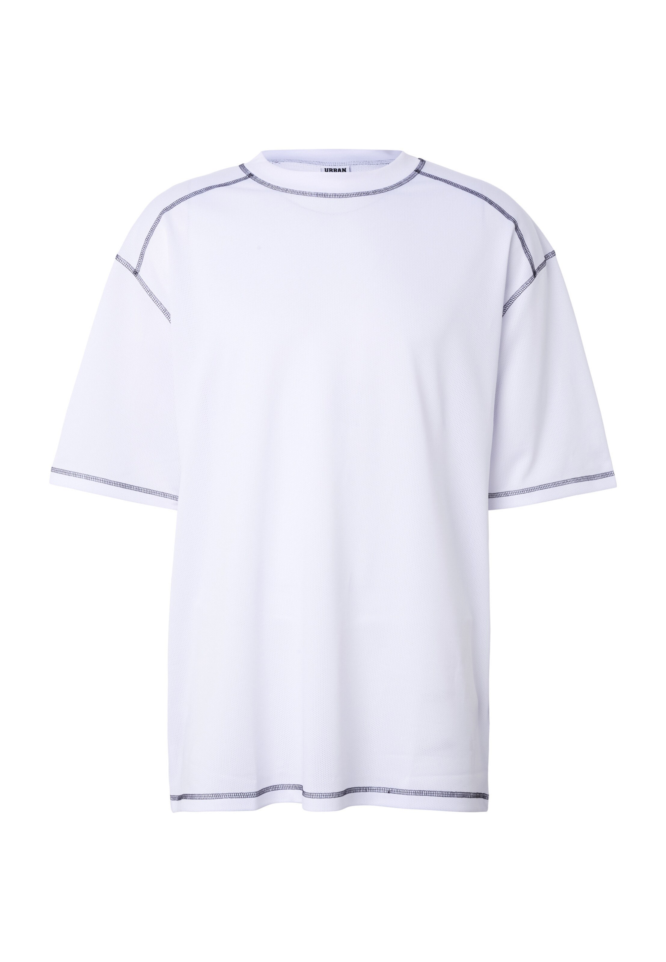 Urban Classics Shirt in Weiß: Vorderseite