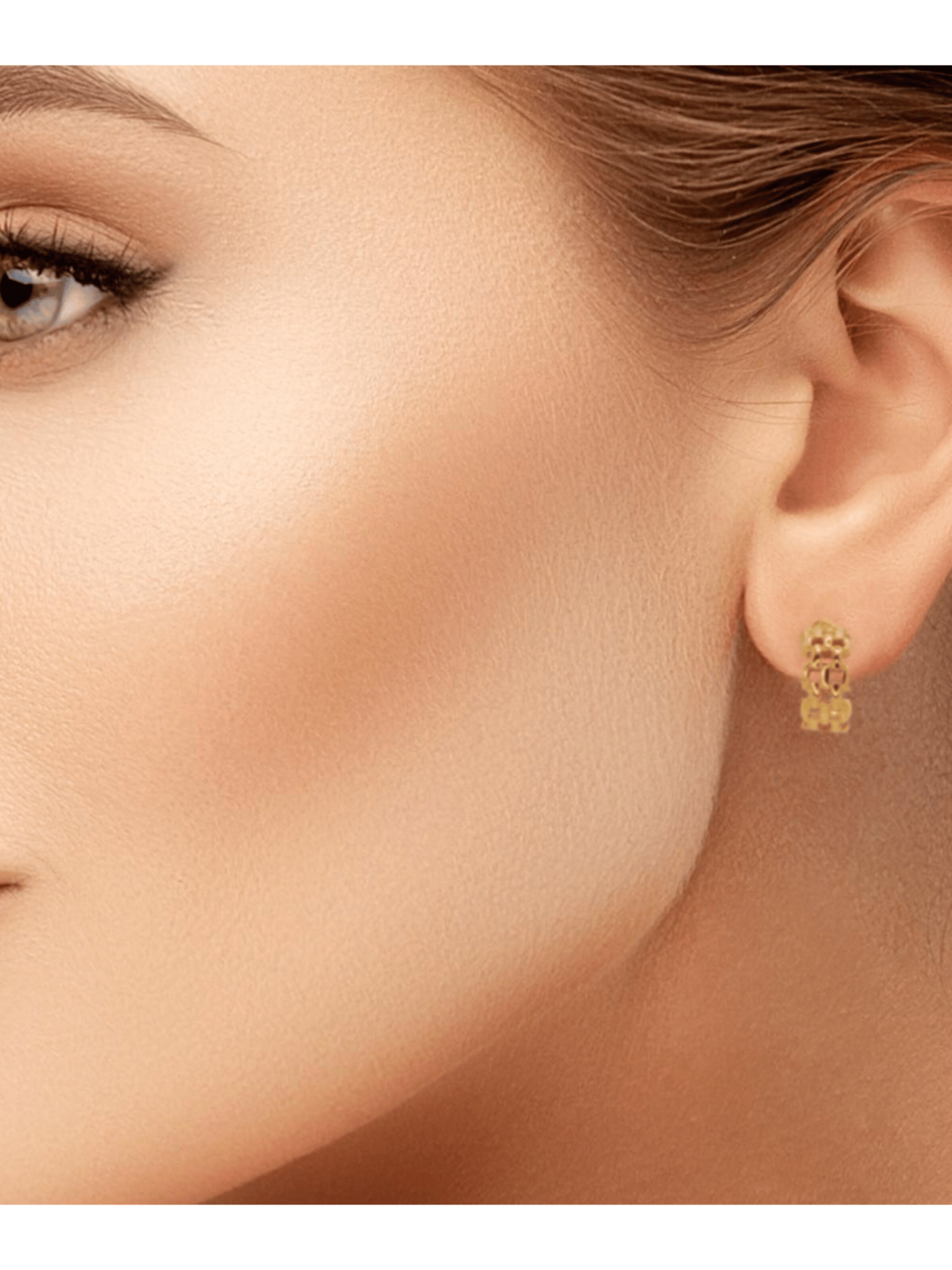 ARS-ARGENTI Earrings 'CHICKY CHAIN' in Gold