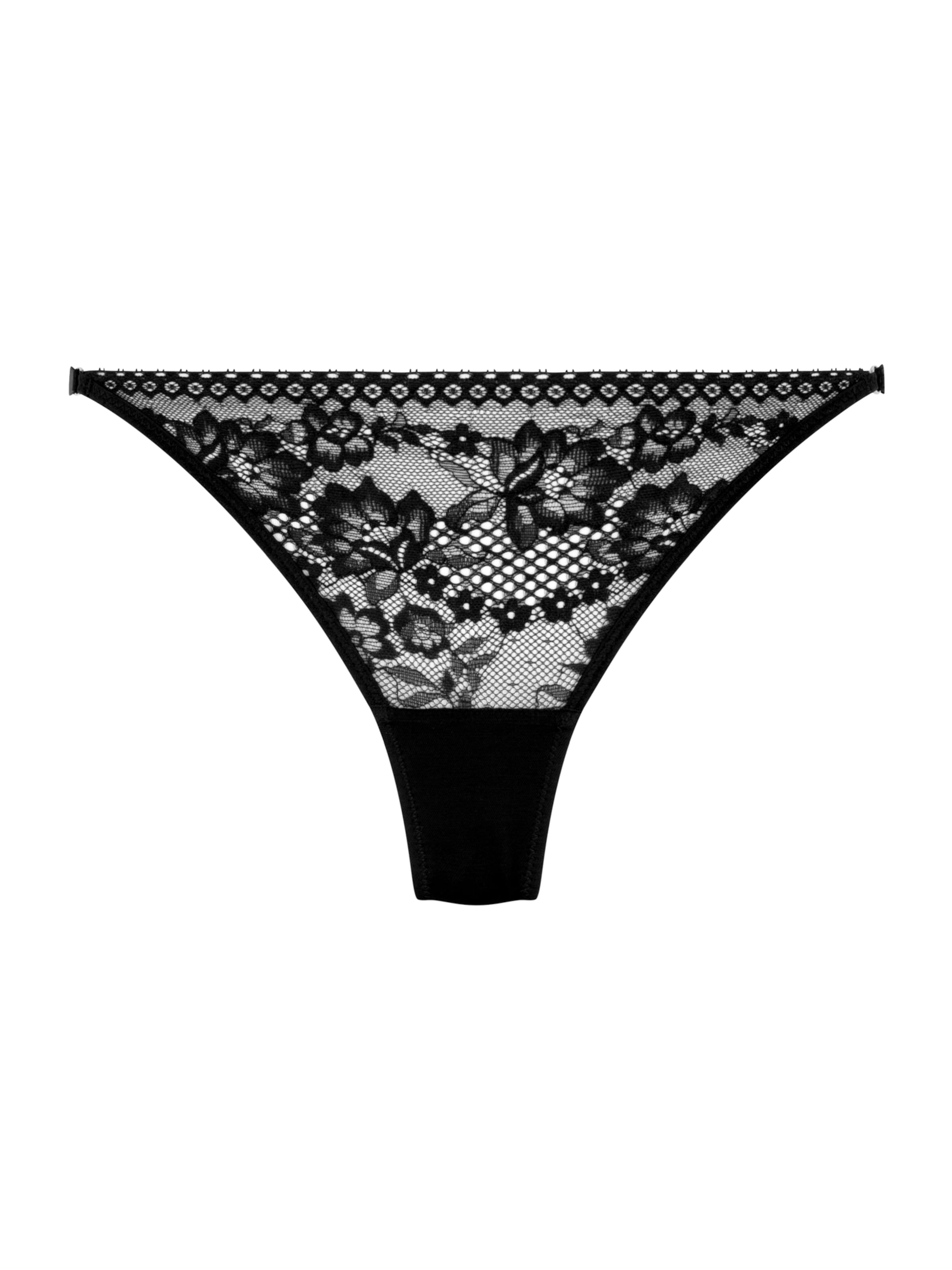 Hunkemöller Стринг 'Vera' в черно: отпред