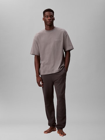 Pyjama long Calvin Klein en gris