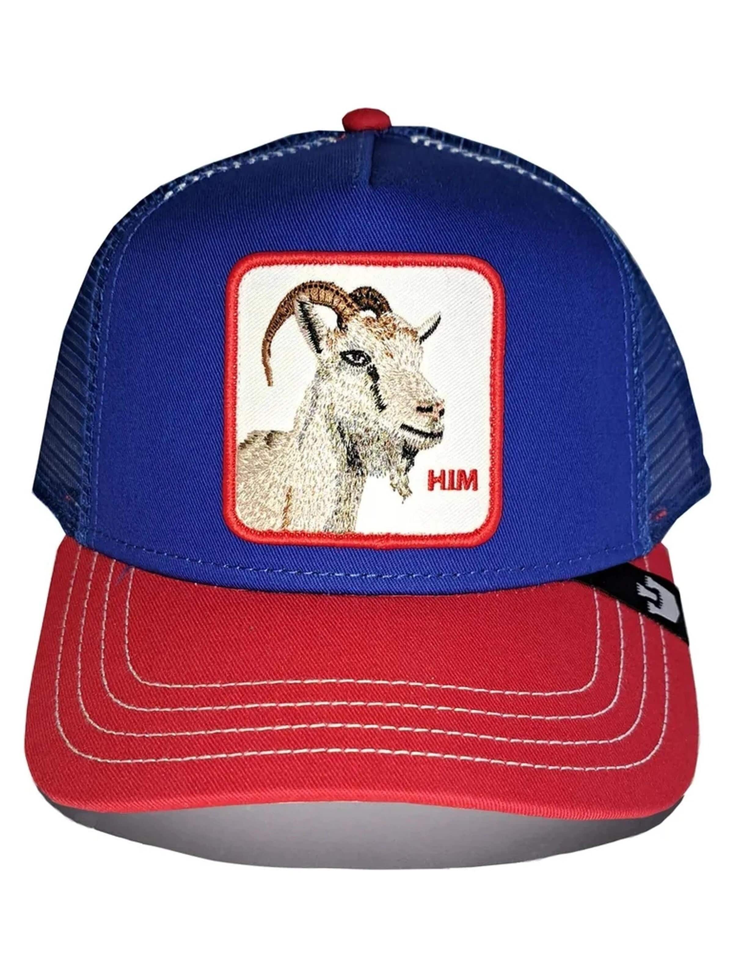 Casquette 'Gorra goorin bros royal cabra him goat rucker cap' GOORIN Bros. en bleu : devant