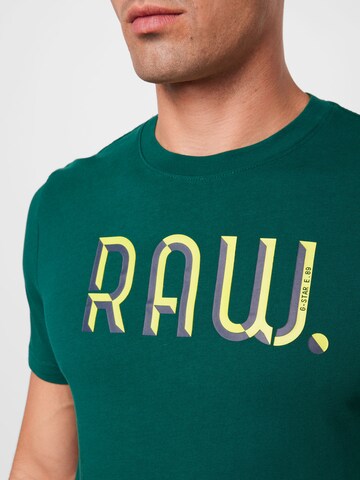 G-Star RAW - Camisa em verde