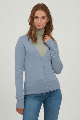 b.young Knit Cardigan 'BYPIMBA 4' in Blue: front