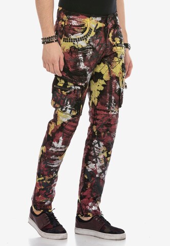 CIPO & BAXX Regular Jeans in Rot