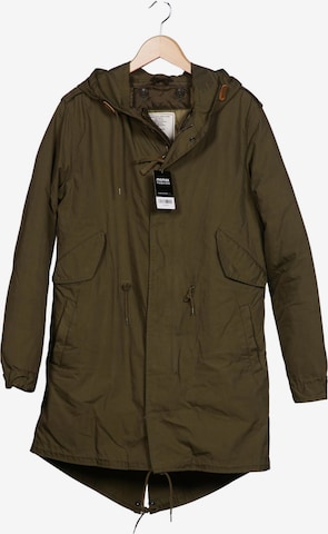 Brandit Mantel S in Grün: Vorderseite