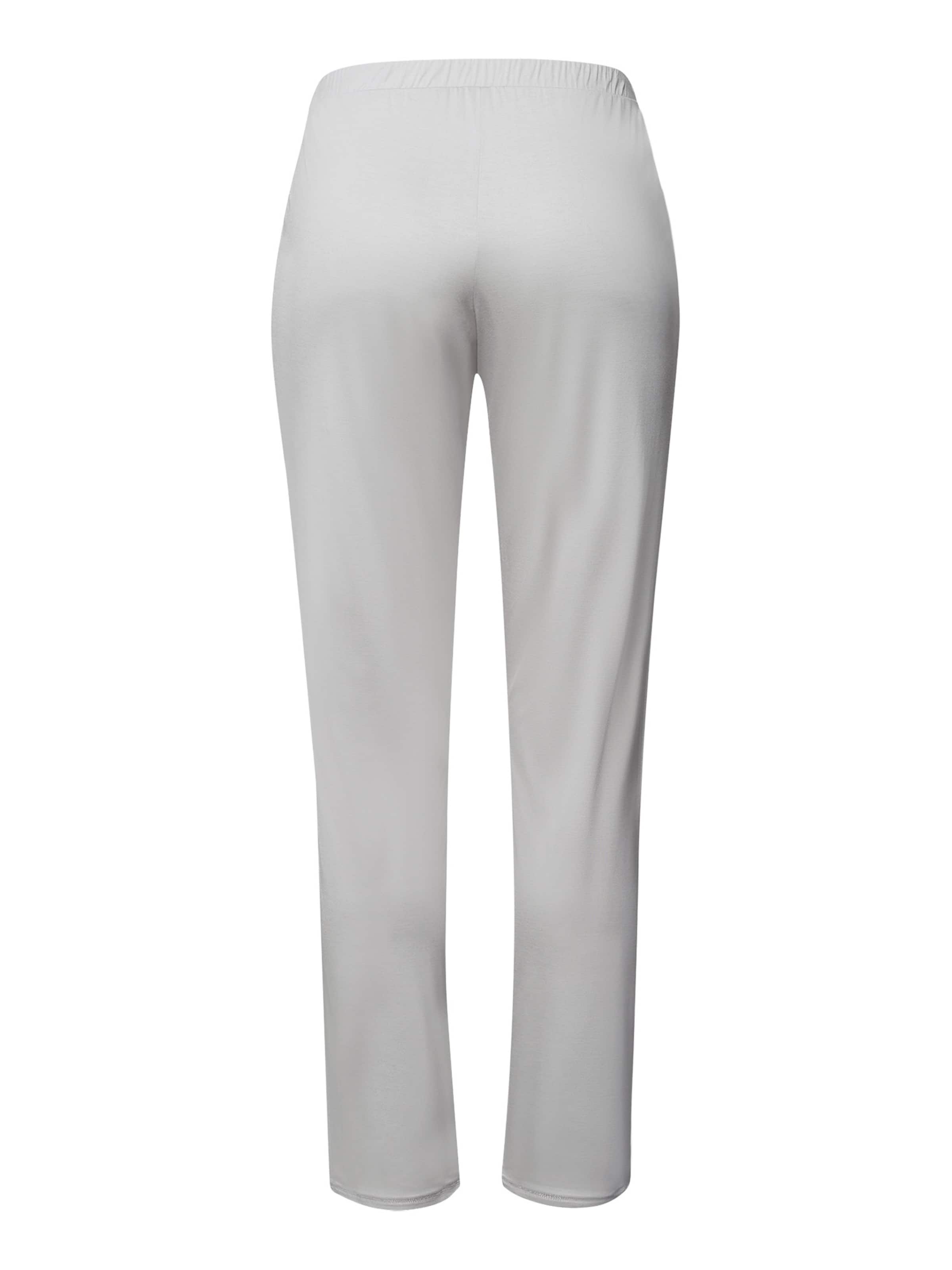 Hanro Pajama pants ' Grand Central ' in Grey