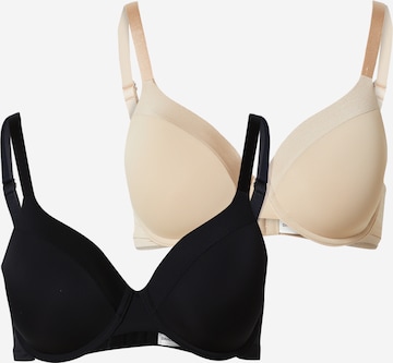 Soutien-gorge 'Dahlia' Lindex en beige : devant