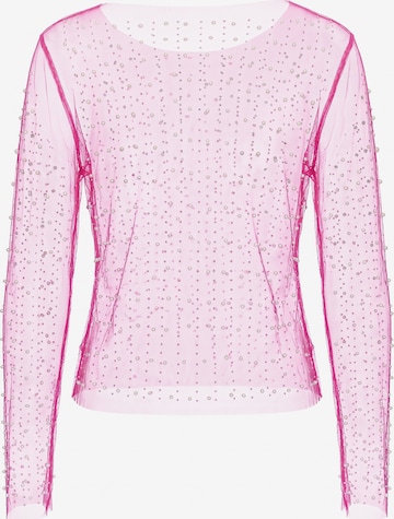 Chemisier faina en rose : devant