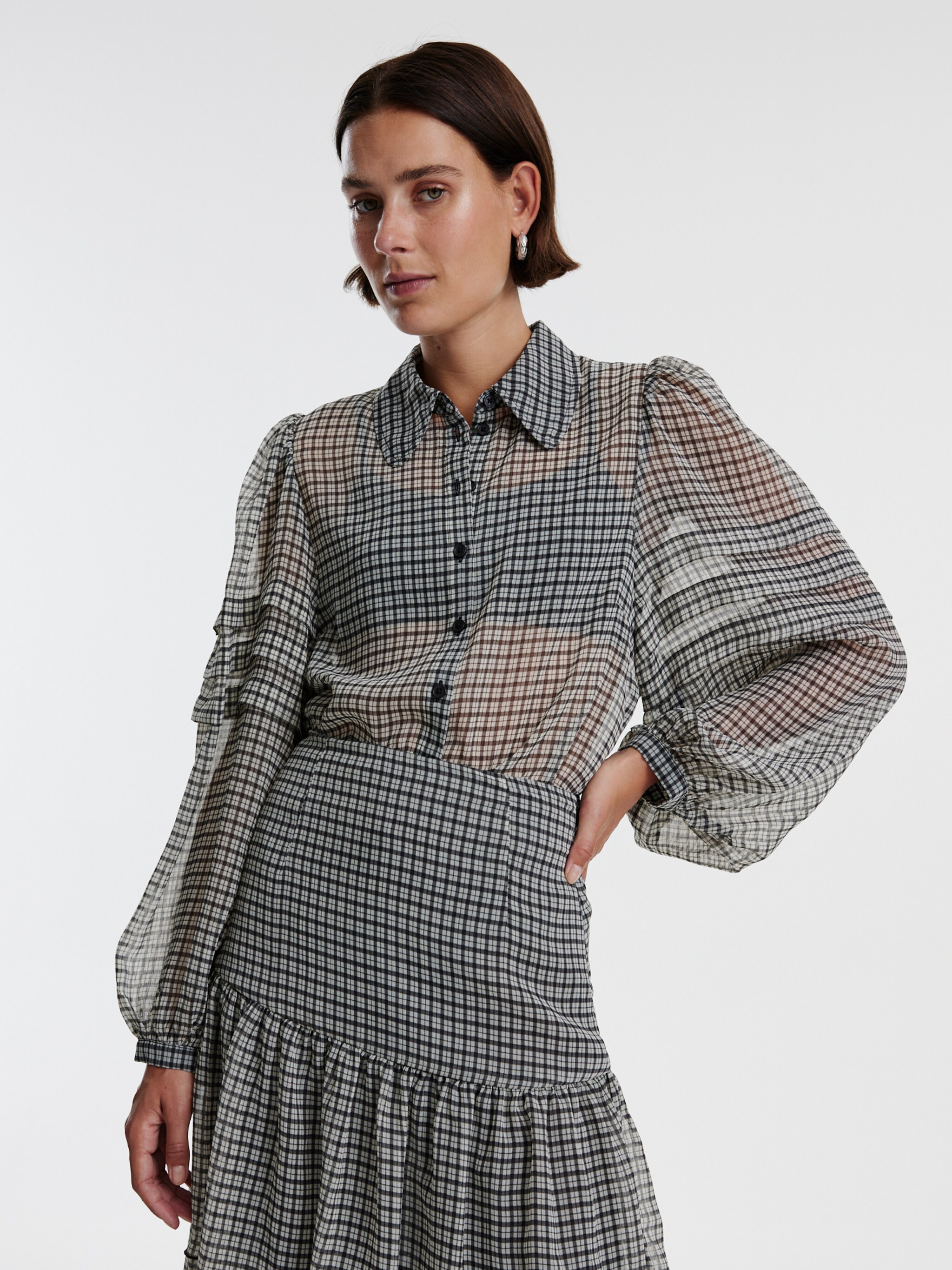 EDITED Produkter Bluse 'Josefin' beige