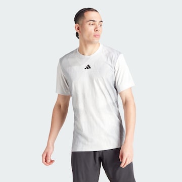 ADIDAS PERFORMANCE - Camiseta funcional en gris: frente