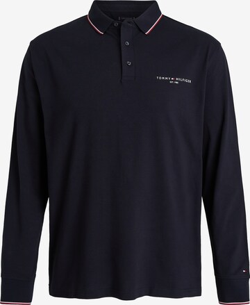 Tommy Hilfiger Big & Tall Shirt in Black: front