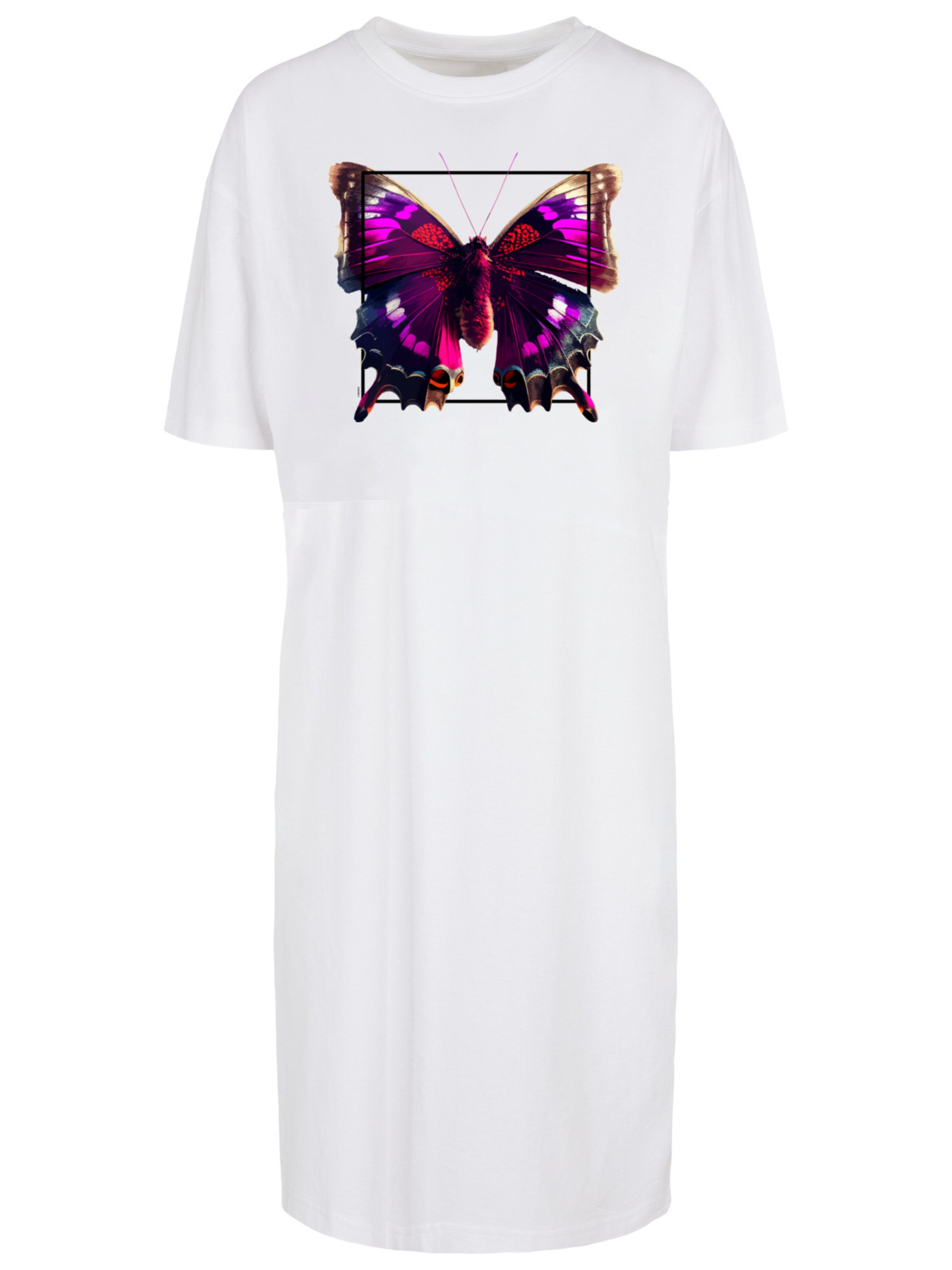 F4NT4STIC Oversized jurk in Wit: voorkant