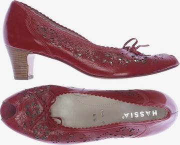 HASSIA Pumps 38,5 in Rot: predná strana