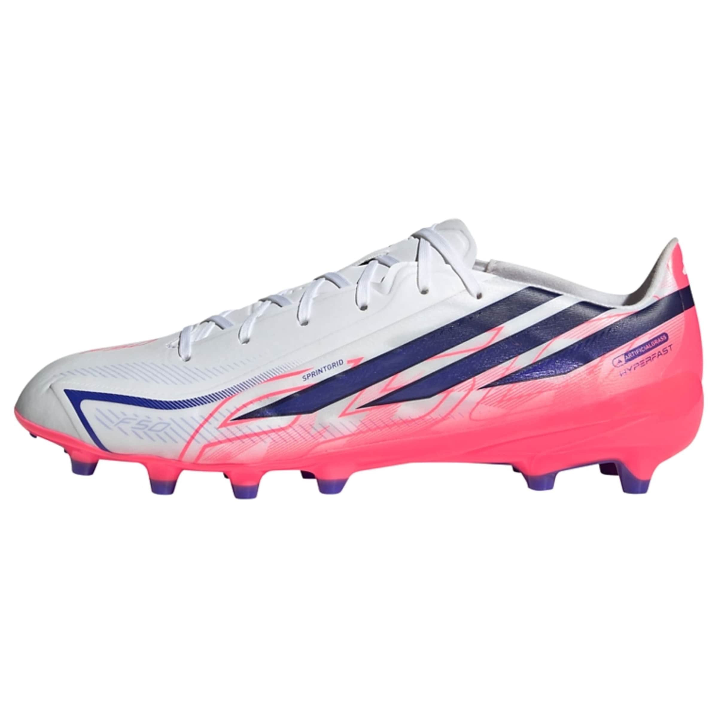 Scarpa da calcio 'F50 Hyperfast League' di ADIDAS PERFORMANCE in bianco: frontale