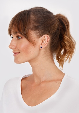 Boucles d'oreilles 'Geo, Kreis' ELLI en bleu : devant