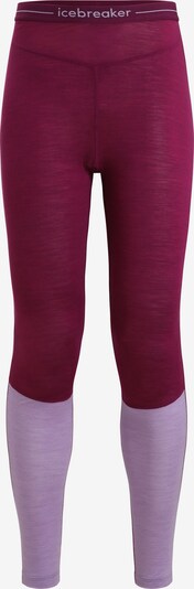 Sportinės kelnės iš ICEBREAKER, spalva – pastelinė violetinė / tamsiai violetinė, Prekių apžvalga
