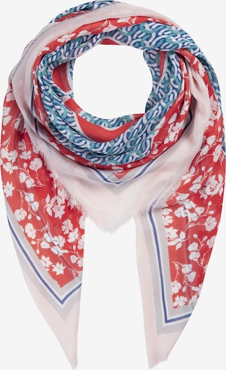 CODELLO Shawl in Blue / Red / White, Item view