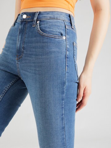 évasé Jean 'Jamie' TOPSHOP en bleu