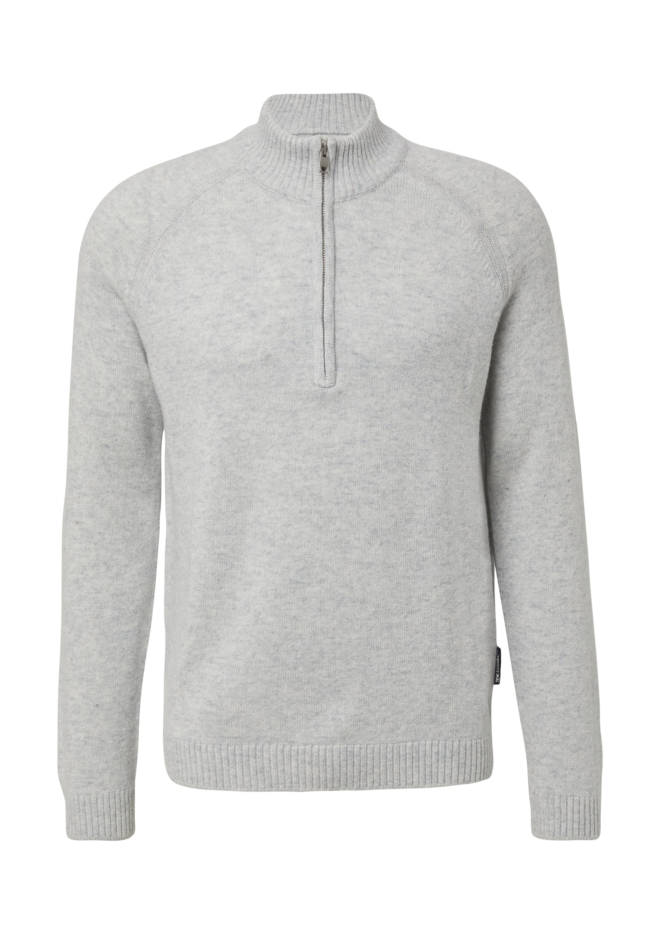s.Oliver Pullover in Grau: Vorderseite