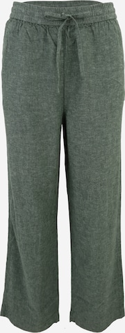 Wide Leg Pantalon 'Viana Ginia' MSCH COPENHAGEN en vert : devant