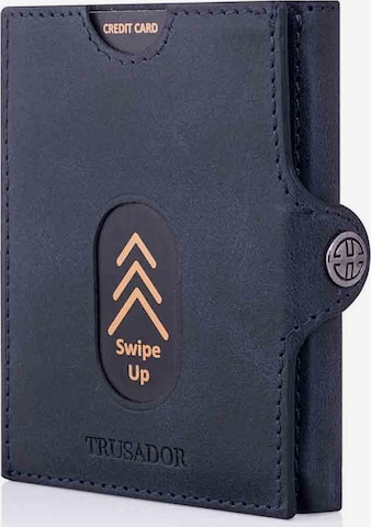Trusador Portemonnaie 'Valencia' in Blau: Vorderseite