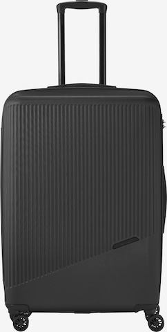 TRAVELITE Trolley 'Bali' in Schwarz: Vorderseite