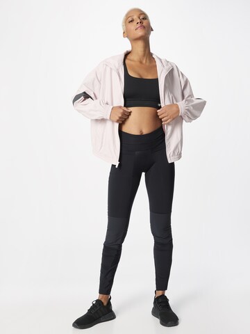 Skinny Pantalon de sport 'Luna' Haglöfs en noir